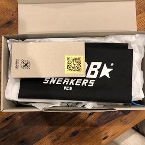 Golden Goose Superstar Sneakers- Size 38- NWT